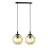 Emibig Pendellampa Cosmo Stål Svart | Passande för 2x E14 - Max 10W