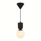 Nordlux Sadie Pendellampa Composite Svart | Passande för 1x E14