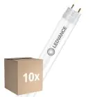 Flerpack 10x Ledvance LED Rör T8 EM Value (EM/Mains) Standard Output 10W 1200lm - 865 Dagsljus | 90cm - Ersättare 30W