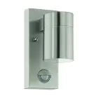 Eglo Vägglampa Riga 5 Rostfritt Stål 2W 250lm - 830 Varm Vit | IP44 - Rörelsesensor